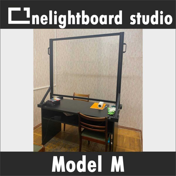 Przezroczysta tablica z podświetleniem markerową 100x56 cm