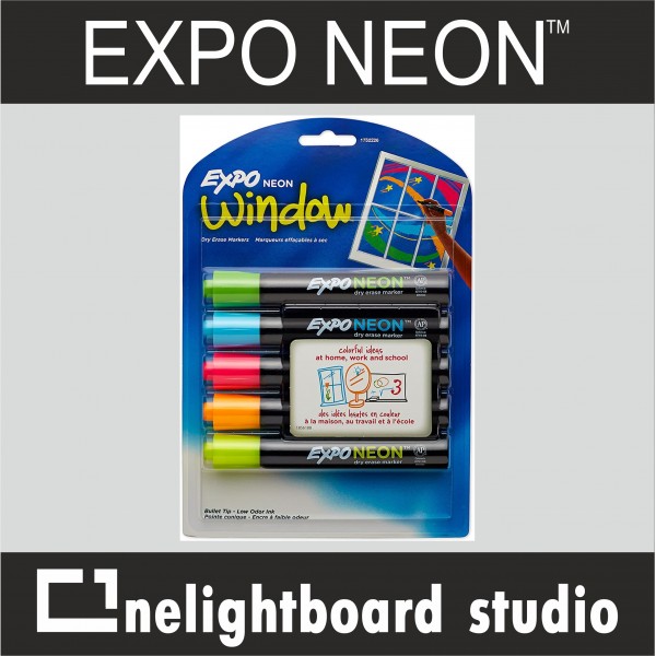 Zestaw markerów Expo Neon z dostawą